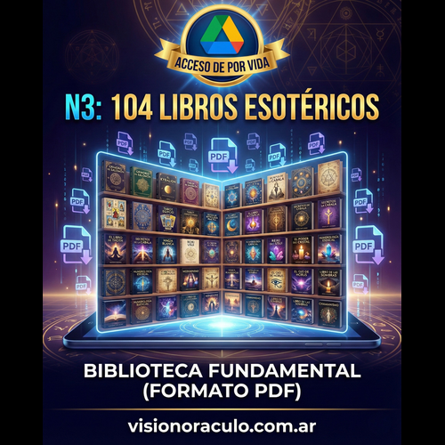 N3: 104 LIBROS DIGITALES ESOTERICOS, BIBLIOTECA DIGITAL