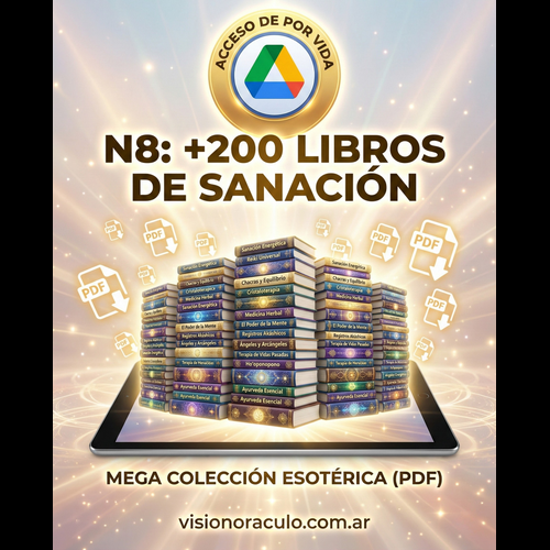 N8: +200 LIBROS Y CURSOS ESOTERICOS, SANACIONES