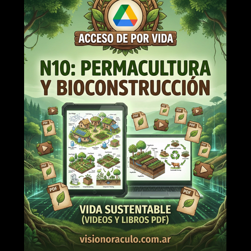 N10: LIBROS SOBRE PERMACULTURA, ALDEAS ECOLOGICAS, BIOCONSTRUCCIÓN, HUERTOS