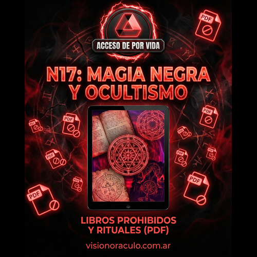 N17: LIBROS SOBRE MAGIA NEGRA, ROJA, OCULTISMO Y SATANISMO