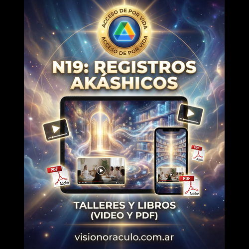 N19: LIBROS, Y TALLERES PARA TRABAJAR CON REGISTROS AKASHICOS