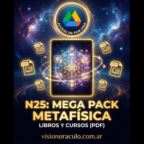 N25: METAFÍSICA, MEGA PACK DE LIBROS EN PDF Y CURSOS