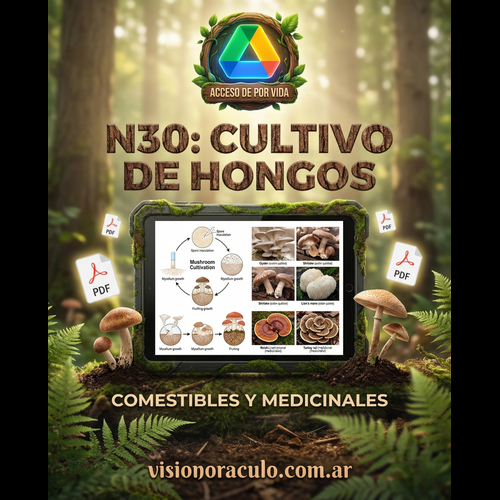 N30: CULTIVO DE HONGOS COMESTIBLES Y HONGOS ALUCIN******