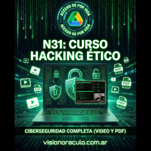 N31: HACKING ETICO PDF, VIDEOS Y LIBROS COMPLETOS