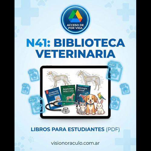 N41: VETERINARIA LIBROS Y PDF PARA ESTUDIANTES