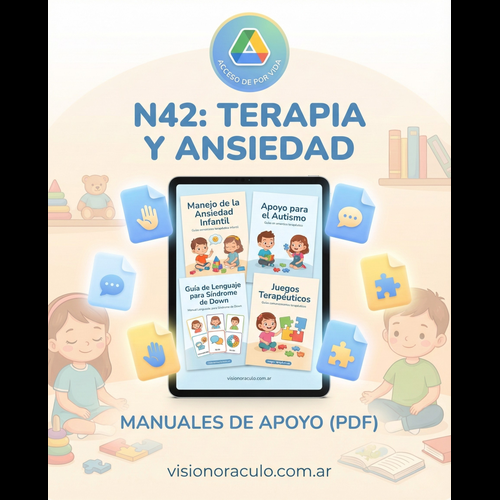 N42: MANEJO DE LA ANSIEDAD TERAPIA DEL LENGUAJE AUTISMO y SÍNDROME DE DOWN