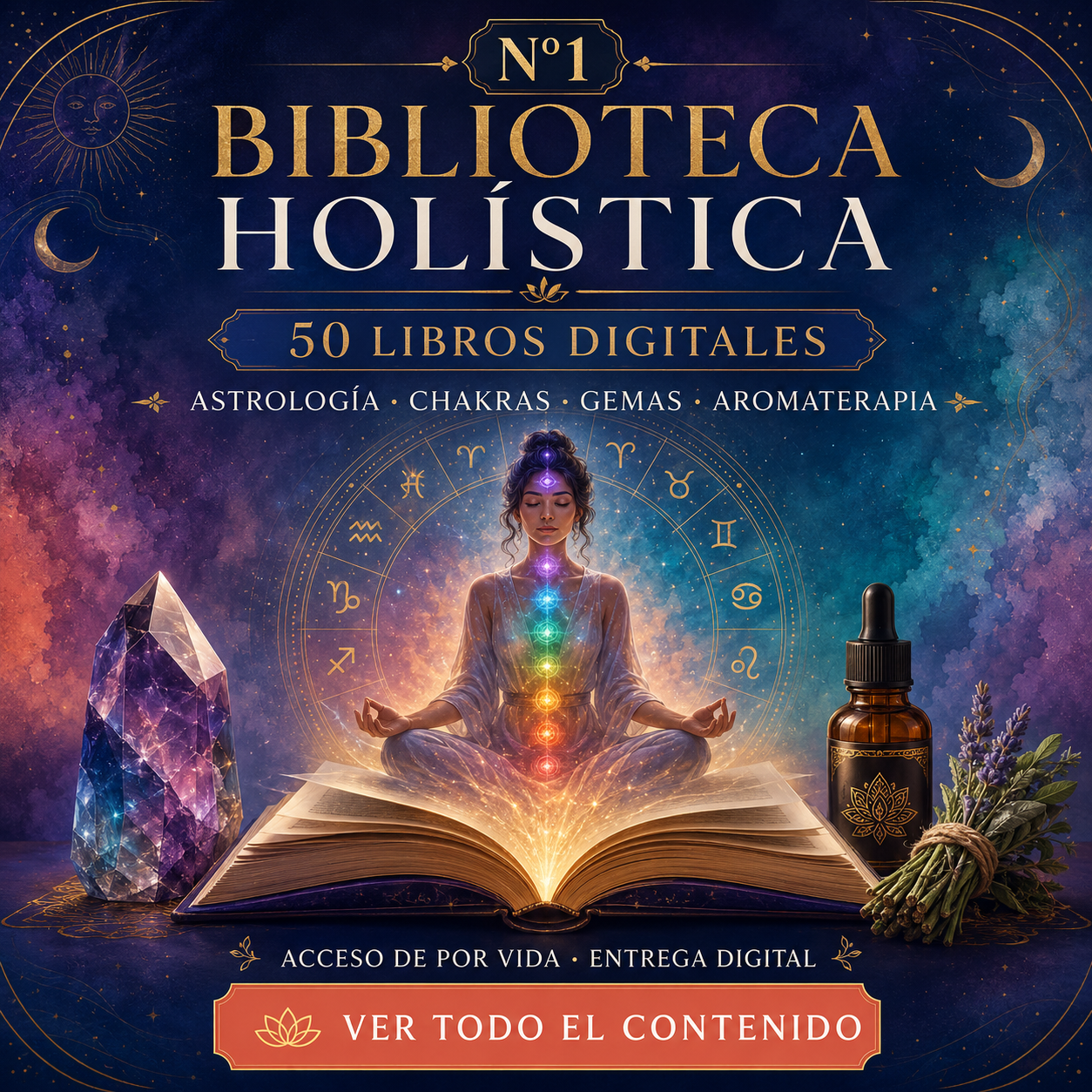 N1: 50 LIBROS DIGITALES, BIBLIOTECA DE CIENCIAS HOLISTICAS