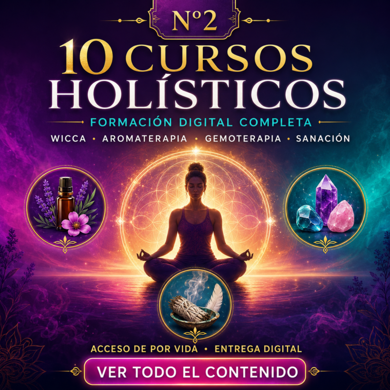 N2: 10 CURSOS HOLÍSTICOS DIGITALES, BIBLIOTECA DE CONTENIDOS HOLISTICOS
