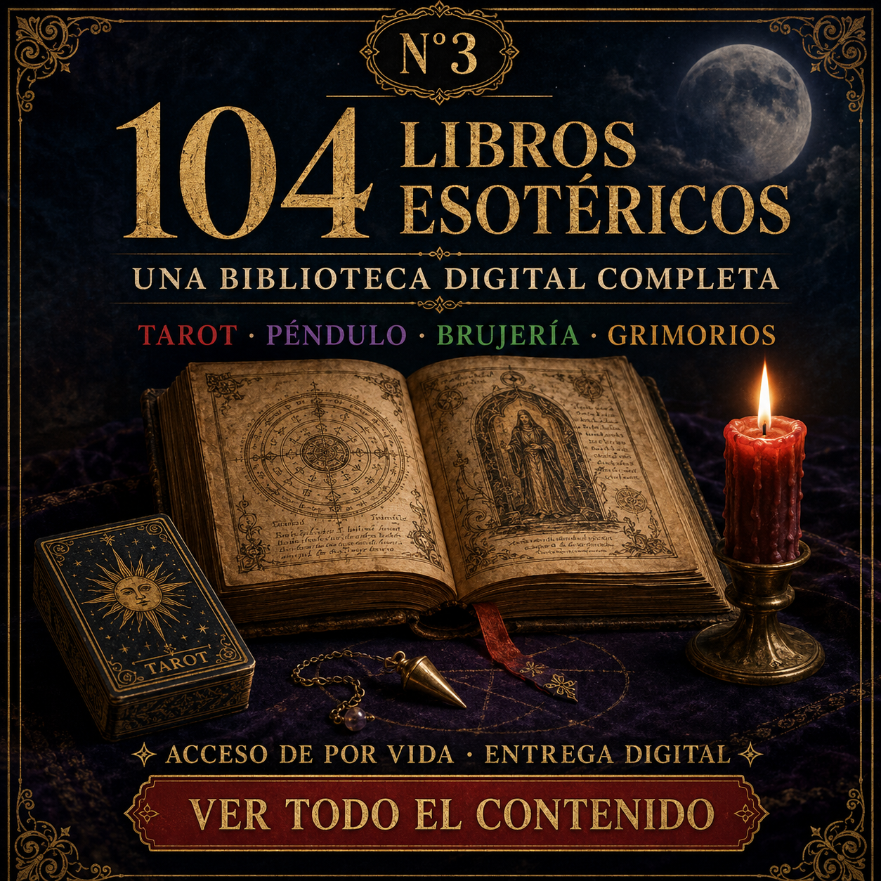 N3: 104 LIBROS DIGITALES ESOTERICOS, BIBLIOTECA DIGITAL