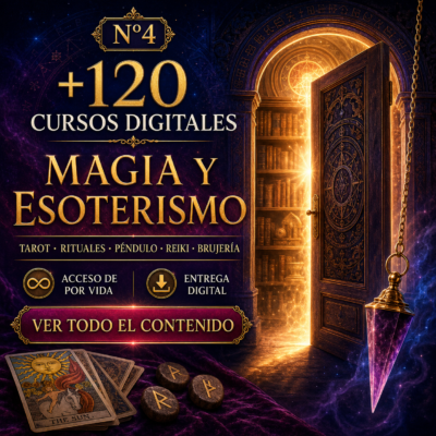 N4: + de 120 CURSOS DIGITALES DE MAGIA Y ESOTERISMO