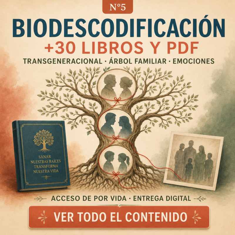 N5: BIBLIOTECA CON + 30 LIBROS Y PDF DE BIODESCODIFICACIÓN