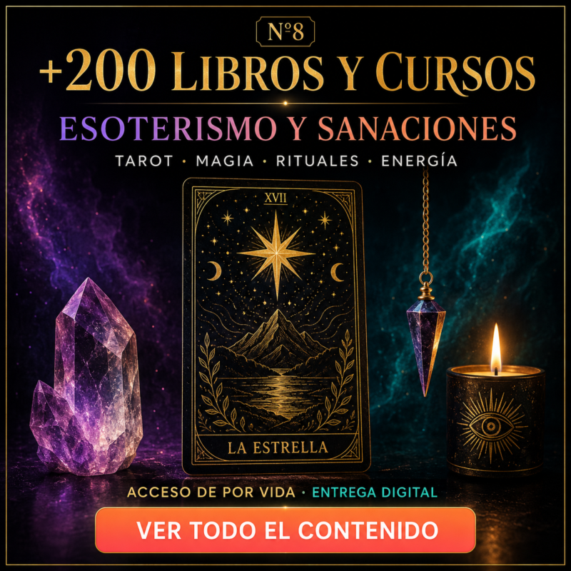 N8: +200 LIBROS Y CURSOS ESOTERICOS, SANACIONES