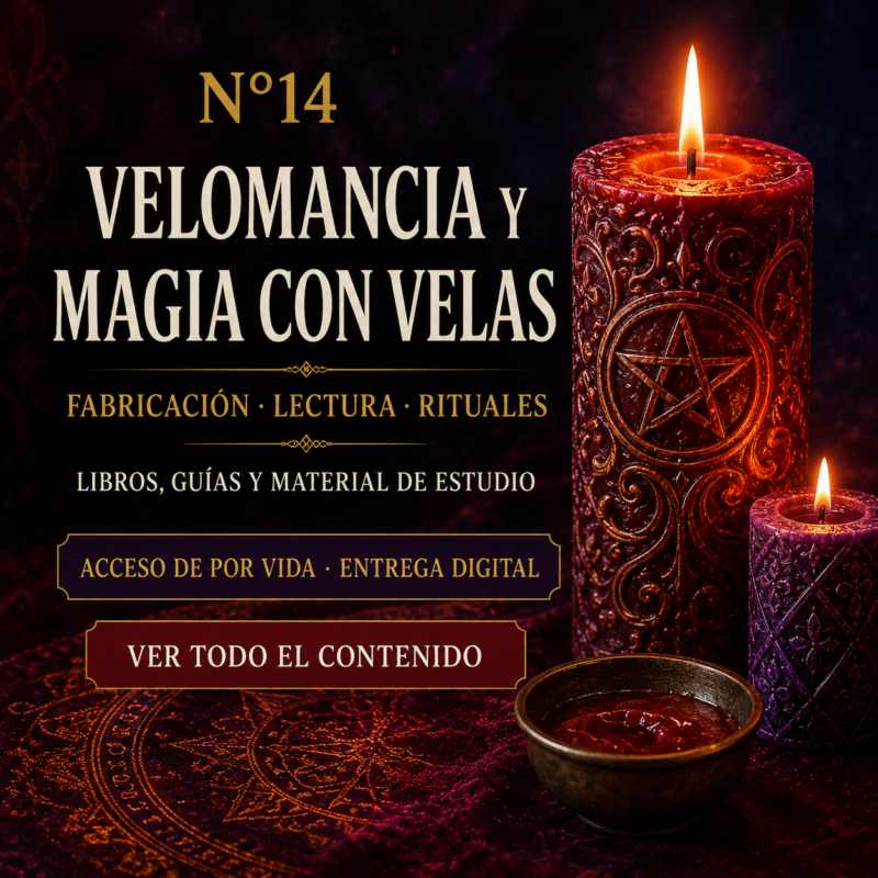 N14: VELOMANCIA, FABRICACION Y MAGIA CON VELAS