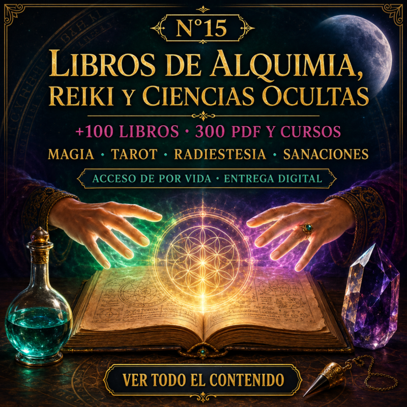 N15: ALQUIMIA, REIKI, MAGIA Y CIENCIAS OCULTAS