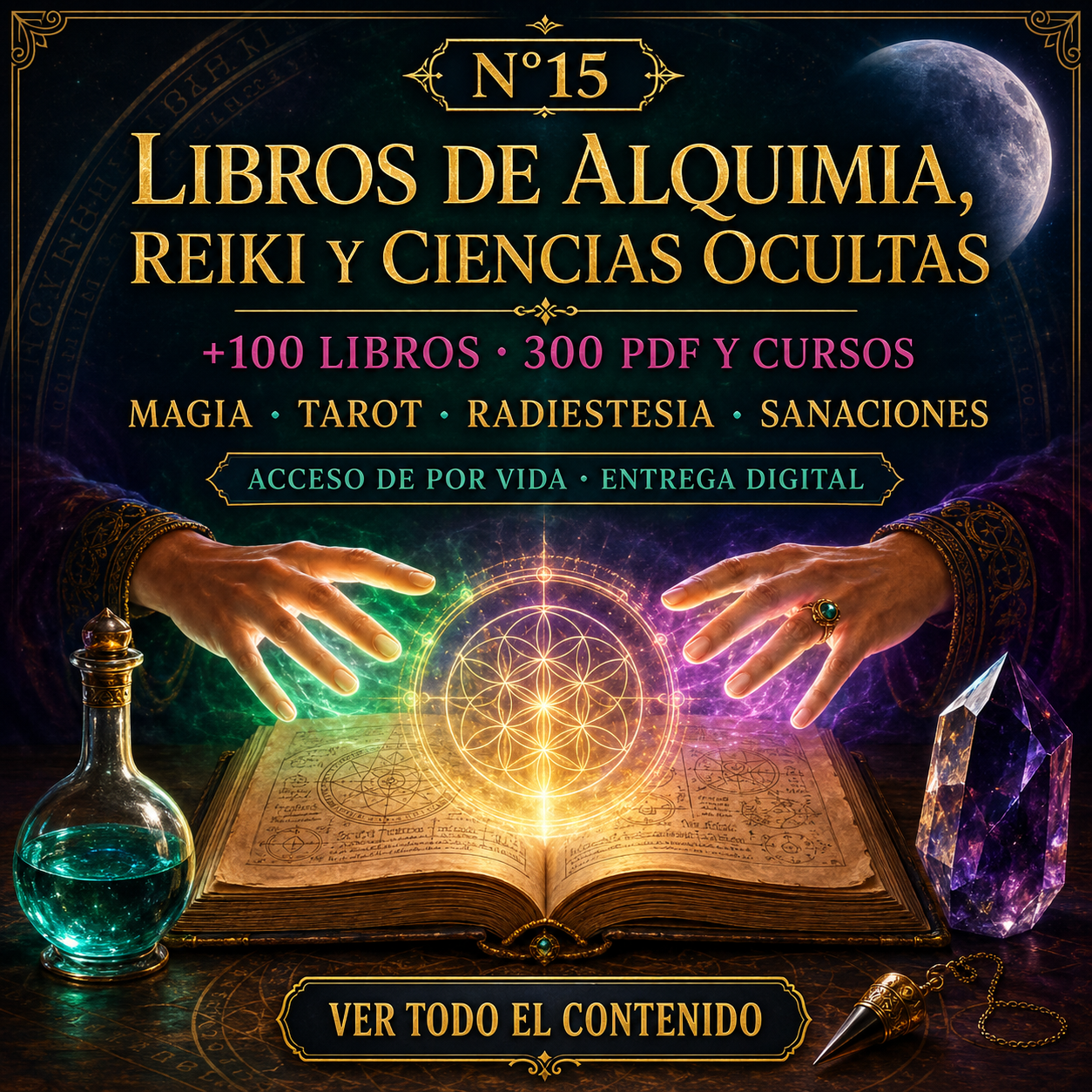 N15: ALQUIMIA, REIKI, MAGIA Y CIENCIAS OCULTAS