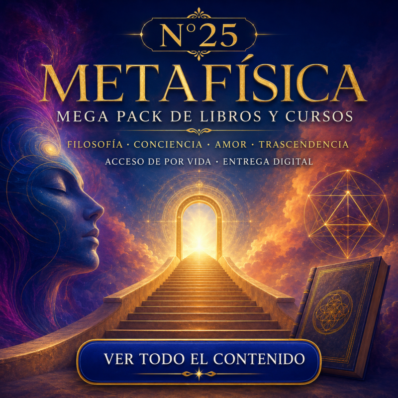 N25: METAFÍSICA, MEGA PACK DE LIBROS EN PDF Y CURSOS