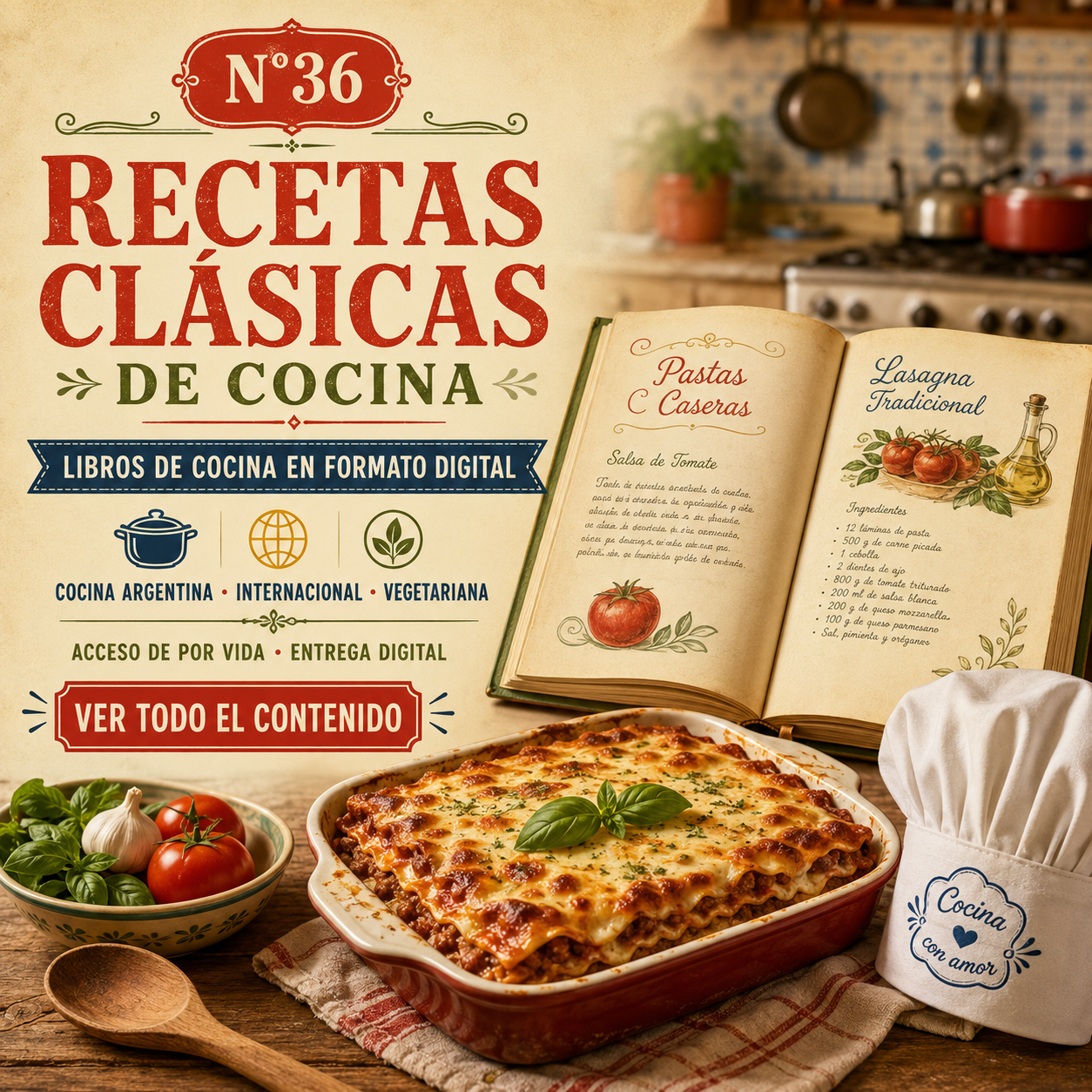 N36: RECETAS CLÁSICAS Y COCINA INTERNACIONAL